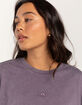 ADIDAS All SZN Fleece Washed Womens Tee image number 2