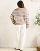 RHYTHM Baklava Knit Womens Sweater image number 3