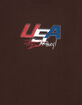 DISNEY Donald Duck USA Mens Boxy Tee image number 3