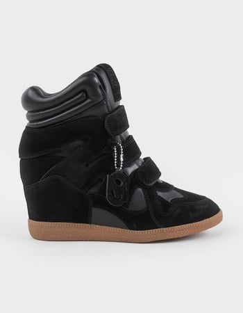 STEVE MADDEN Mavis Womens High Top Wedge Sneakers Primary Image