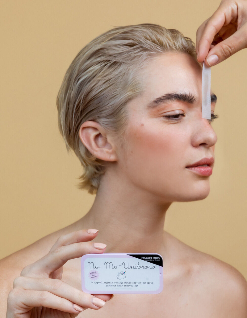 NO MO-UNIBROW Hypoallergenic Waxing Strips image number 3