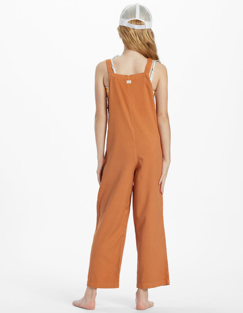 BILLABONG Sunshine Love Girls Overalls image number 3