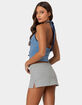 EDIKTED 76 Striped Halter Top image number 4