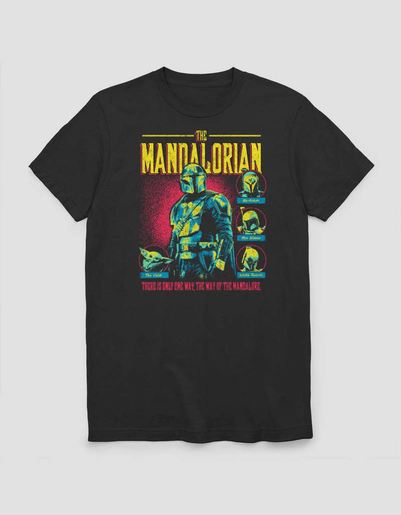 STAR WARS Mandalorian Bright Group Unisex Tee image number 0