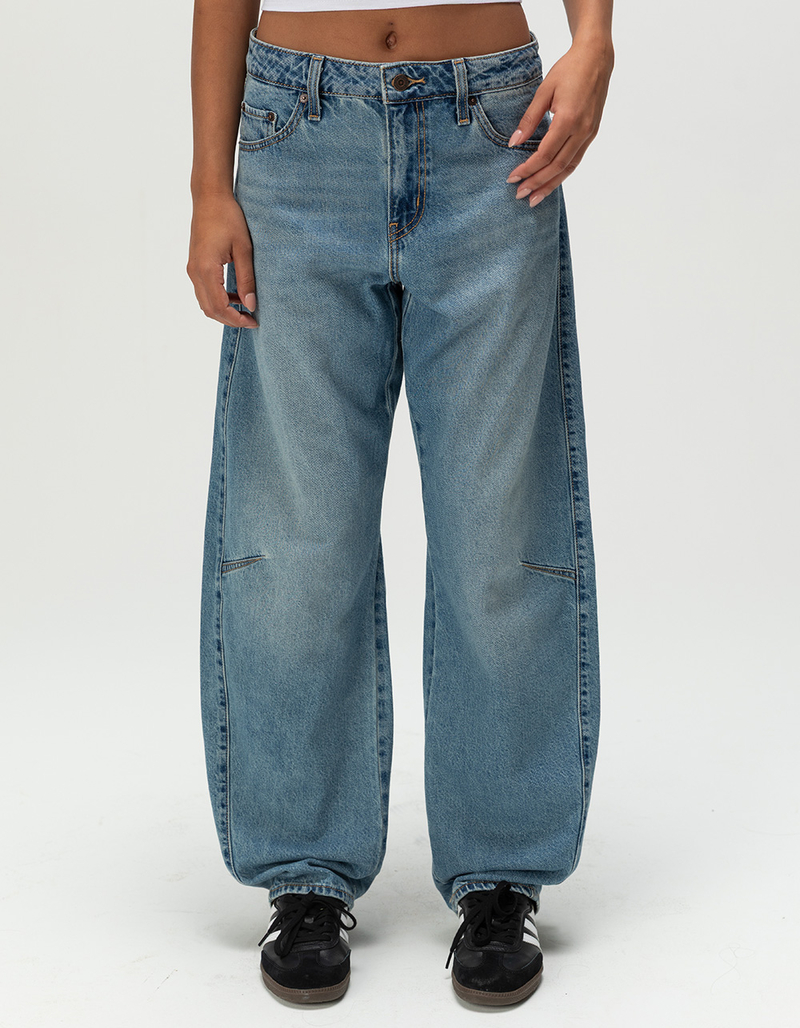 LEVI'S Premium Baggy Dad Womens Barrel Jeans - Easy Days Barrel image number 1