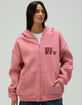RUSTY Alana Oversized Womens Zip-Up Hoodie image number 4