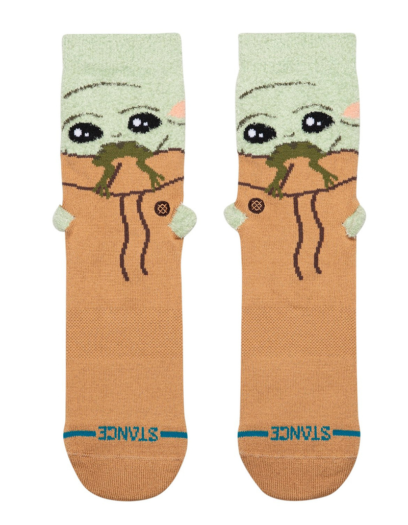 STANCE x Star Wars Grogu Hungry Kids Crew Socks image number 1