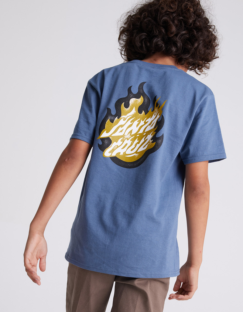 SANTA CRUZ Ultimate Flame Boys Tee image number 0