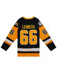 MITCHELL & NESS Blue Line Mario Lemieux Pittsburgh Penguins 1991 Mens Hockey Jersey image number 2