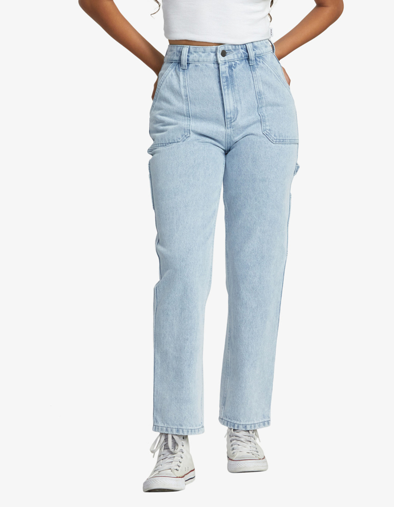 RVCA Recession Womens Demin Pants image number 1