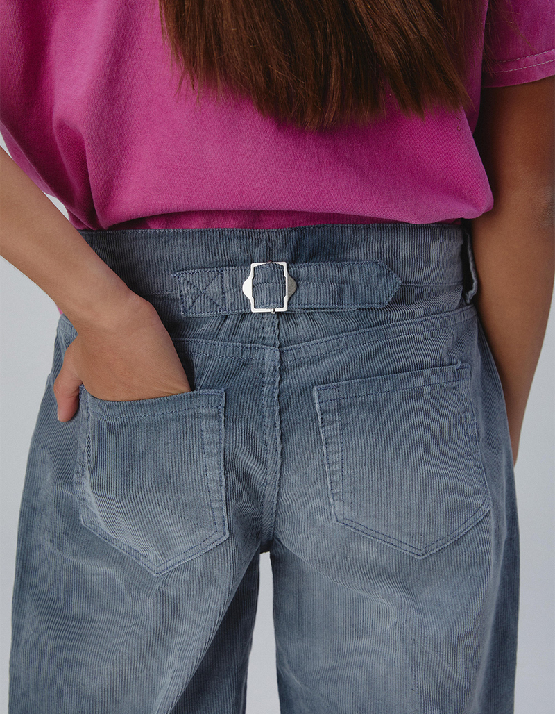 RSQ Girls Mid Rise Baggy Corduroy Pants image number 3