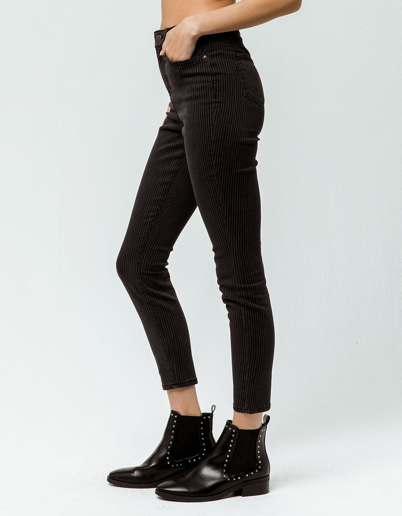 IVY & MAIN Stripe Womens Skinny Jeans image number 1