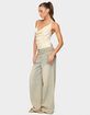EDIKTED Reid Backless Sequin Cowl Neck Top image number 4