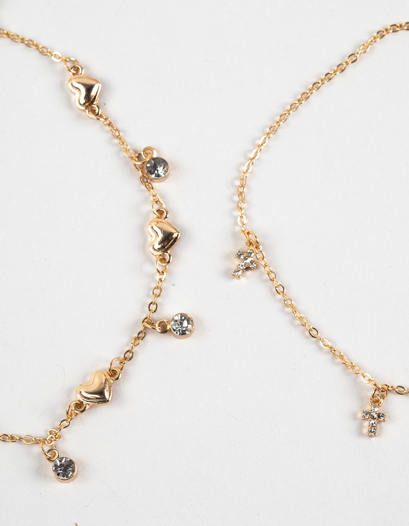 FULL TILT Cross Anklet 3 Pack image number 4