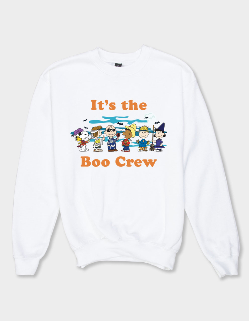 PEANUTS Boo Crew Unisex Kids Crewneck Sweatshirt image number 0