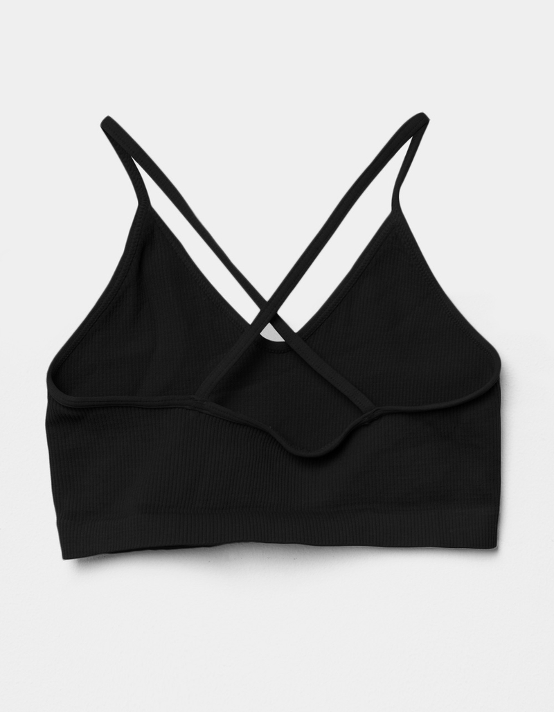 WHITE FAWN Girls Scoop X-Back Bralette image number 1
