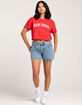 FULL TILT San Diego Womens Crop Tee image number 4