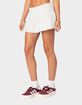 EDIKTED Camellia Cotton Scrunch Mini Skirt image number 3