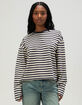 DICKIES Relax Stripe Womens Long Sleeve Top image number 1