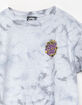 SANTA CRUZ Colored Poppy Dot Girls Tie Dye Tee image number 3