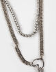FULL TILT Lariat Heart/Cross Layered Necklace image number 3