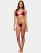 EDIKTED Evana Bead String Bikini Bottoms image number 4