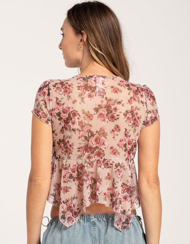 FULL TILT Hanky Flyaway Mesh Top image number 2