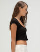 FULL TILT O-Ring Flyaway Womens Top image number 3