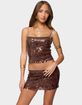 EDIKTED Kaylee Sequin Tank Top image number 1