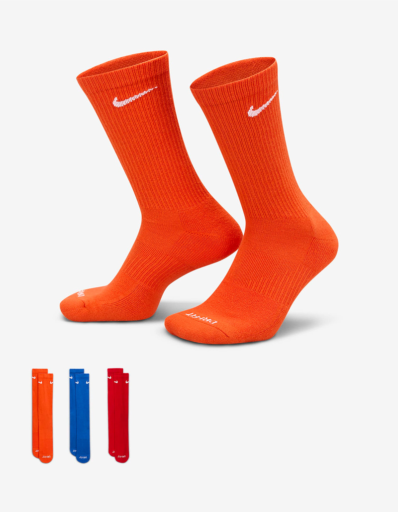 NIKE Everyday Plus Cushioned 3 Pack Crew Socks image number 0