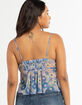 RSQ Womens Daisy Mesh Cami  image number 3