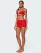 EDIKTED Leola Ladder Knit Mini Skirt image number 3