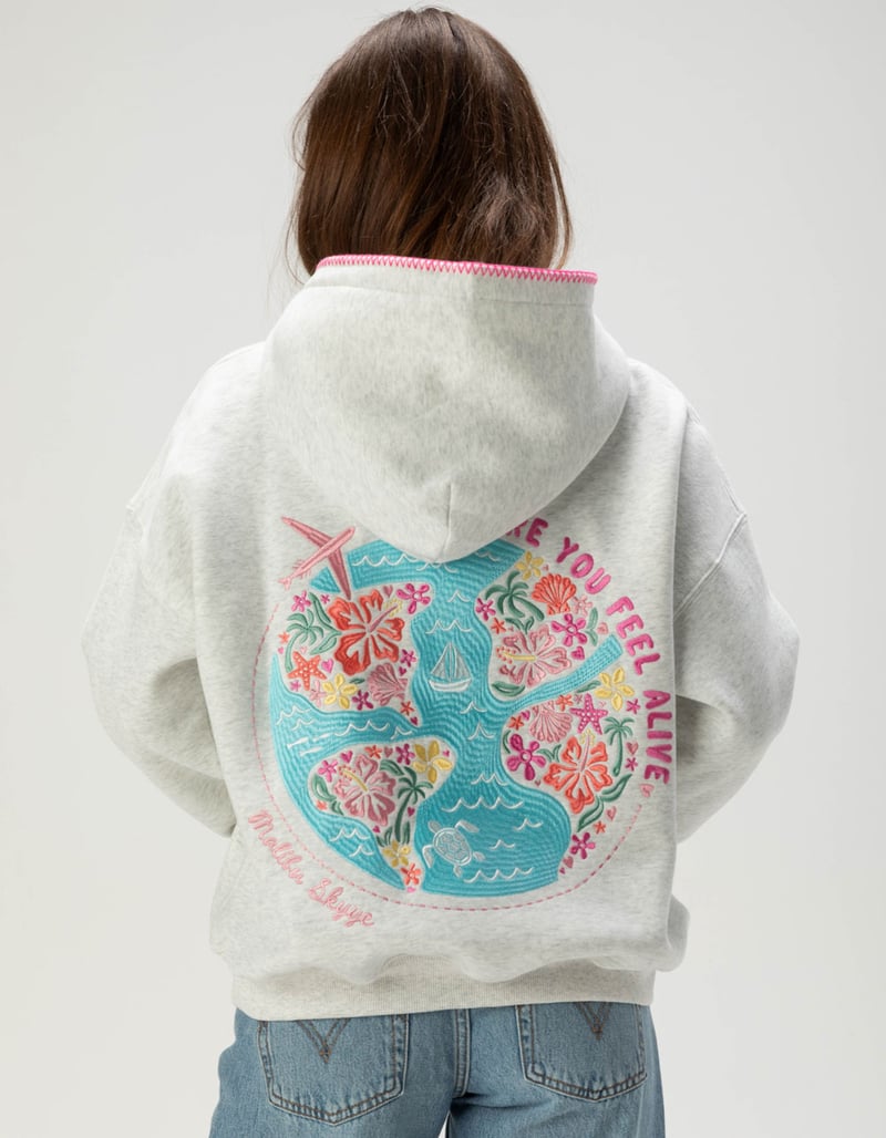 MALIBU SKYYE Alive Womens Hoodie image number 0