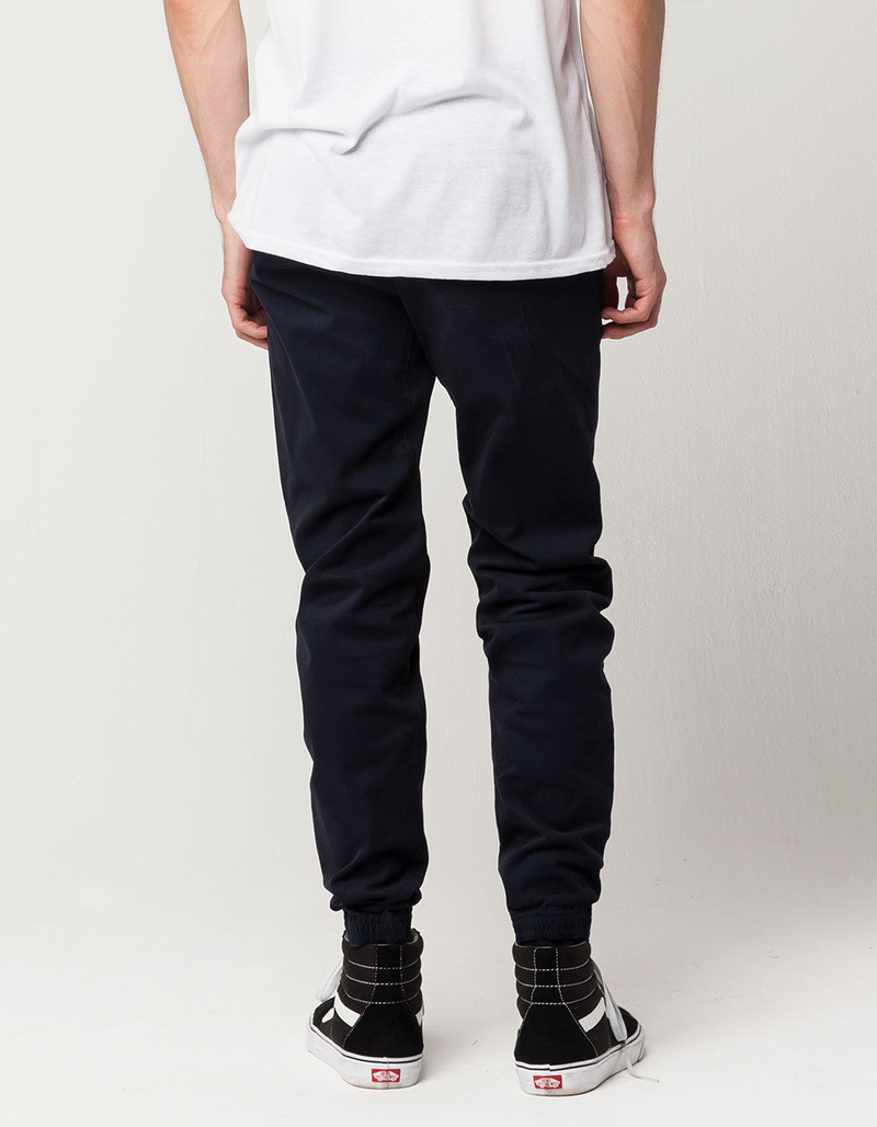 CHARLES AND A HALF Mens Twill Jogger Pants image number 2