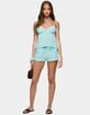 EDIKTED Talula Eyelet Shorts image number 5