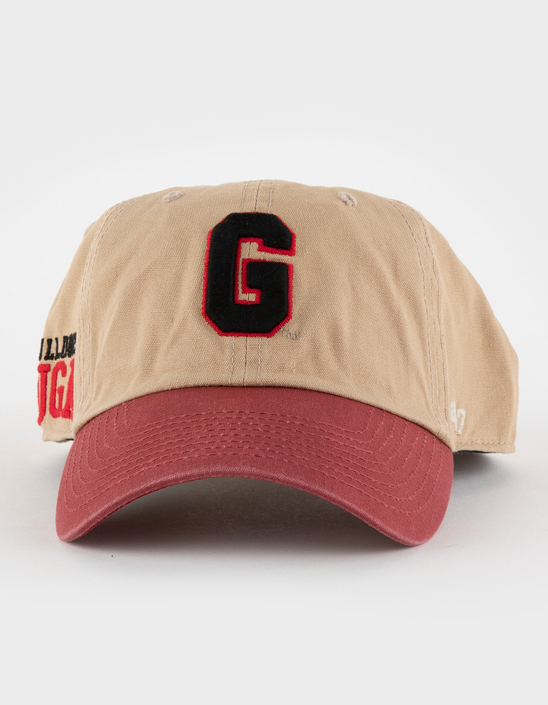 47 BRAND Georgia Bulldogs Vintage Ashford '47 Clean Up Snapback Hat image number 0