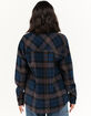 RSQ Womens Oversized Plaid Flannel image number 3