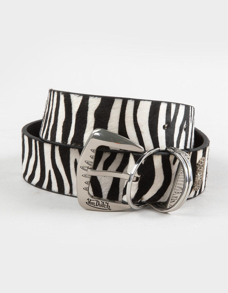 VON DUTCH 38mm Womens Leather Belt image number 0