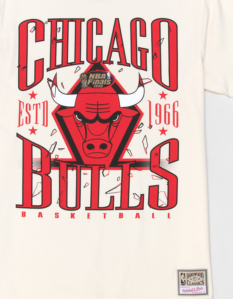 MITCHELL & NESS Chicago Bulls Shattered Mens Tee image number 1