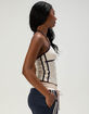 RUSTY Maneater Womens Fitted Halter Top image number 3