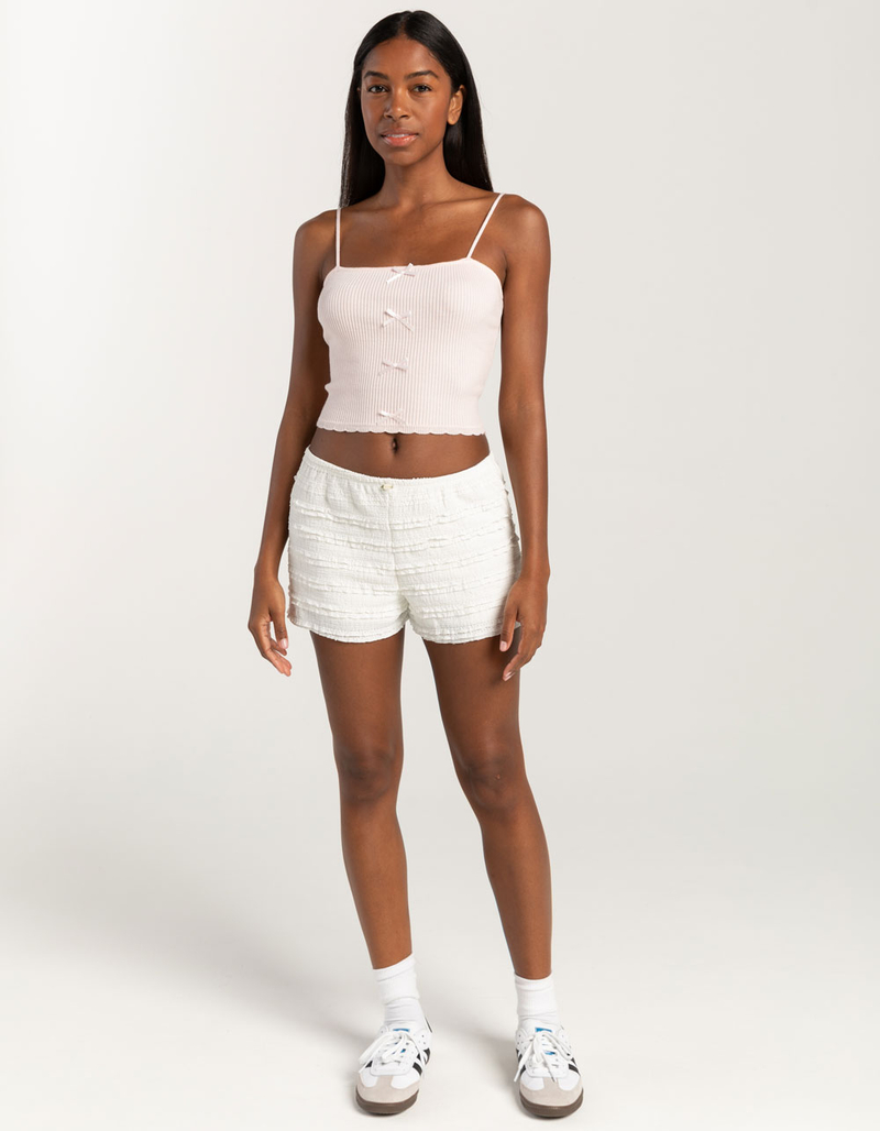 FULL TILT Ribbon Womens Rib Cami image number 1