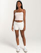 FULL TILT Ribbon Womens Rib Cami image number 2