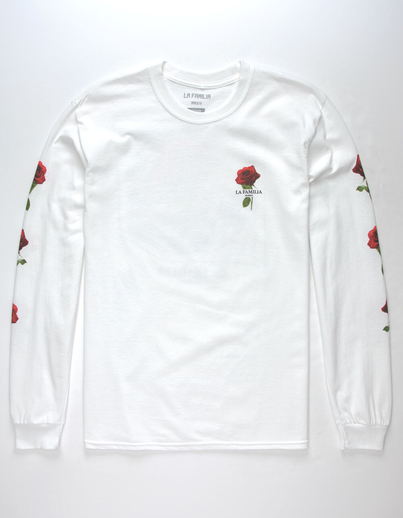 LA FAMILIA Survivor Rose Mens T-Shirt image number 3