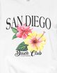 SAN DIEGO Hibiscus Beach Club Unisex Crewneck Sweatshirt image number 2