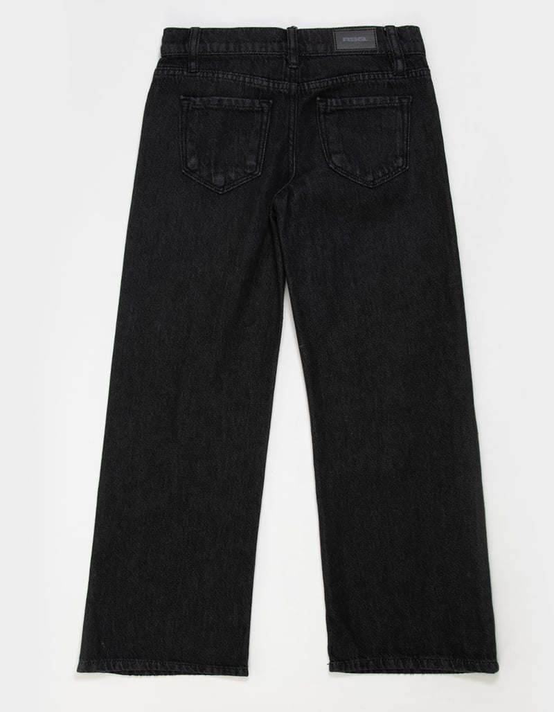 RSQ Girls Low Rise Wide Leg Jeans image number 2