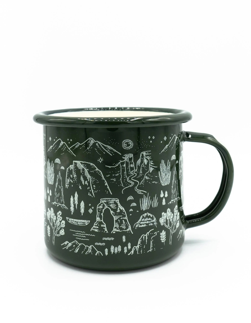 PARKS PROJECT National Parks Iconic Enamel Mug image number 2