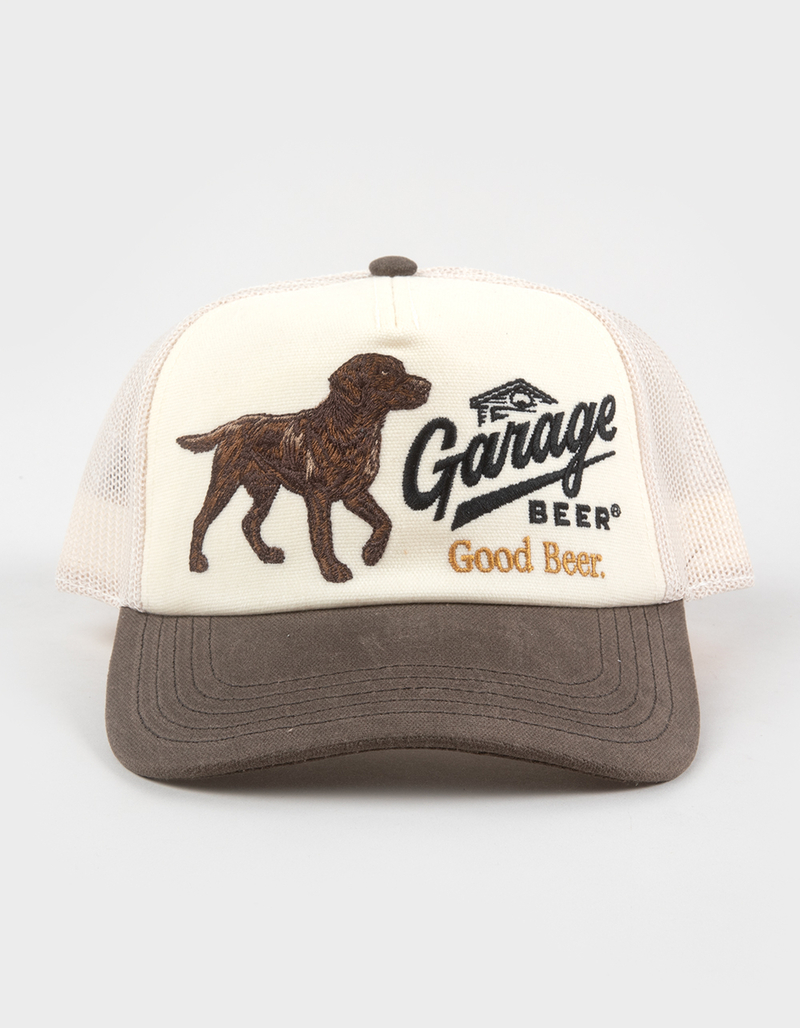 AMERICAN NEEDLE Garage Beer Trucker Hat image number 1