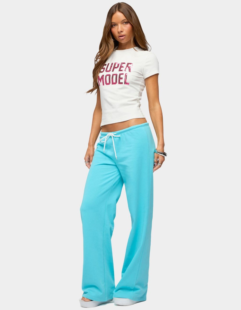 EDIKTED Callista Straight Leg Sweatpants image number 3