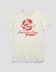 STRANGER THINGS Surfer Pizza Unisex Tee image number 1