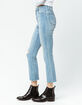 RSQ Sydney Crop Womens Ripped Flare Jeans image number 2